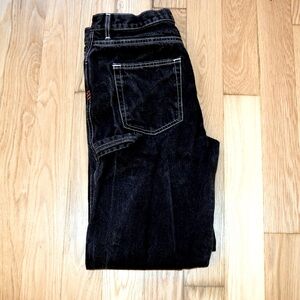 BLACK DENIM BDG JEANS